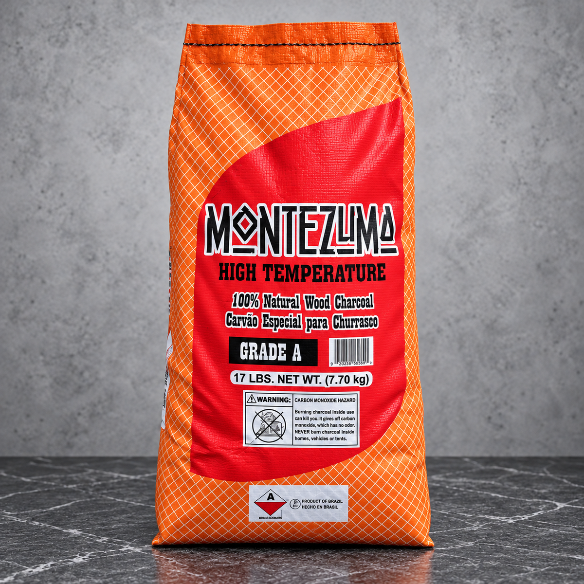 Charbon de bois Montezuma 7,7 kg – qualité restaurant