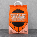 Sacs de charbon de bois pour barbecue 2,5 kg boucherie, épicerie