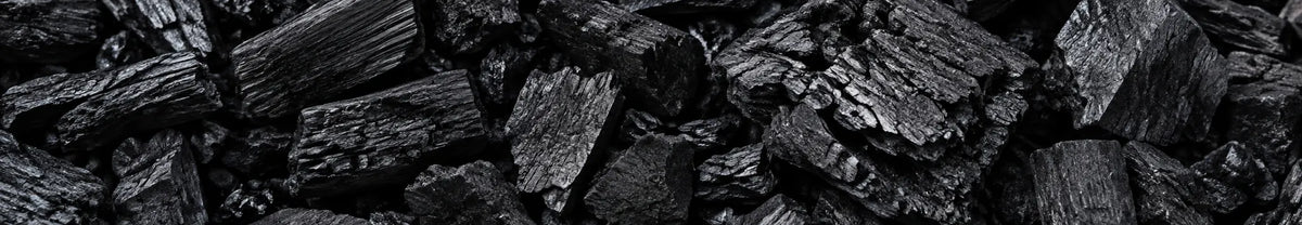 Mélange de petits et gros morceaux de charbon de bois noir charbon de bois 50 L / 7 Kg