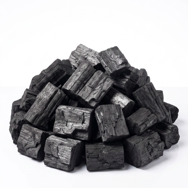 Charbon  de Bois Quebracho Blanco premium gros morceaux à haute densité pour steakhouses, restaurants et grillades professionnelles