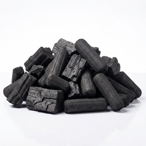 Charbon de bois et briquettes d'acacia Ivoti 7 kg pour barbecue, boucheries, épiceries et restauration professionnelle
