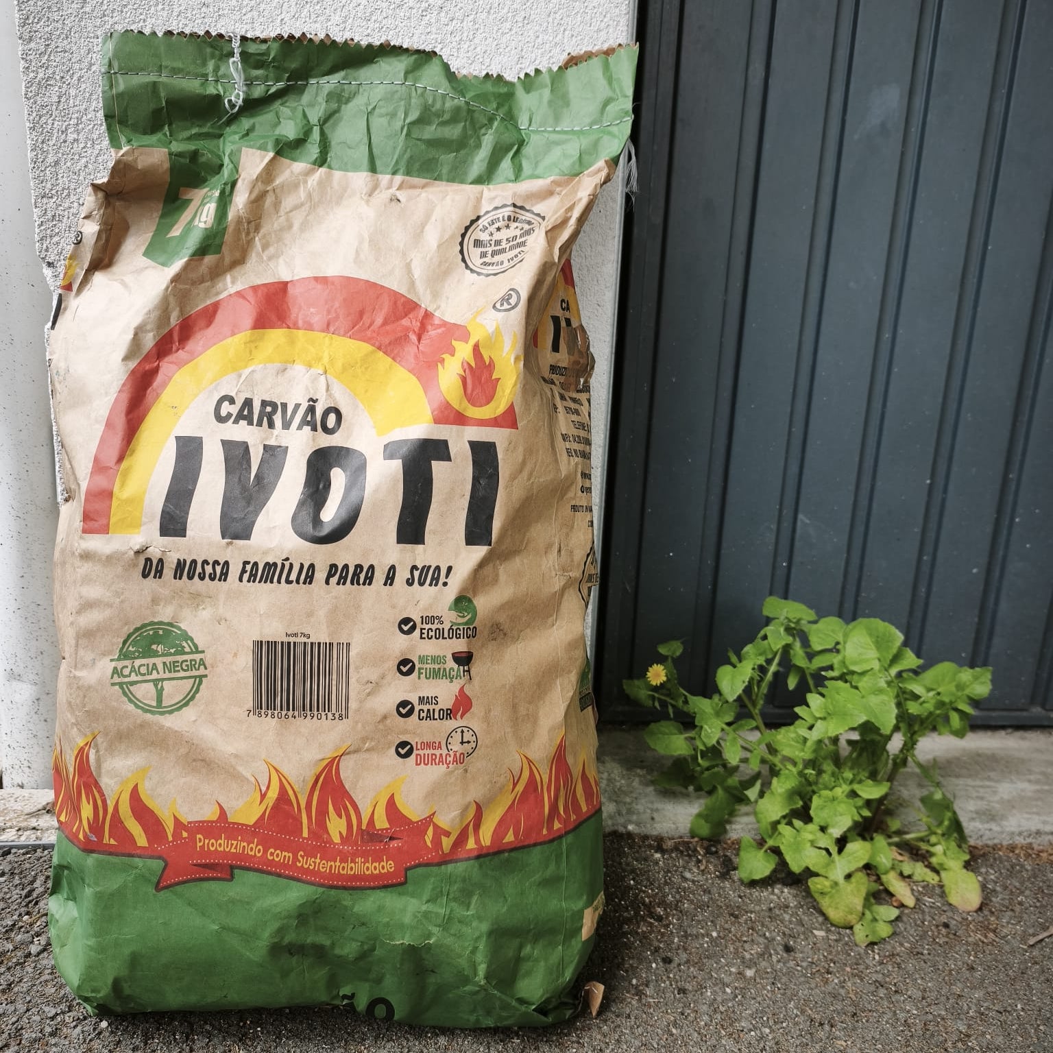 Charbon de bois Ivoti 7 kg en acacia du Brésil disponible immédiatement en stock France